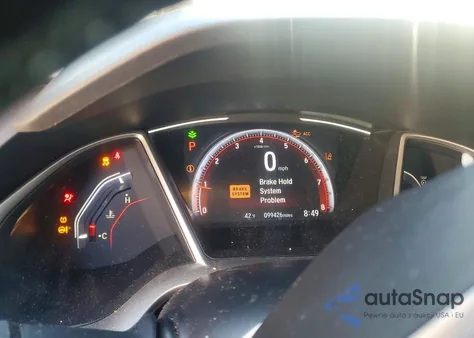 2020 Honda Civic Sport z USA, uszkodzony, nr VIN 2HGFC2F87LH519039